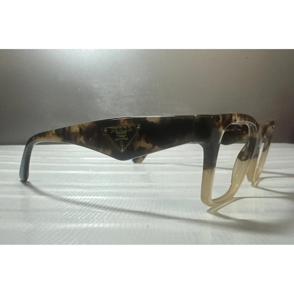 Prada VPR 20Q Eyeglasses (FRAMES Only ) ROZ-1O1 Tortoise 52[]16-140 Brown
